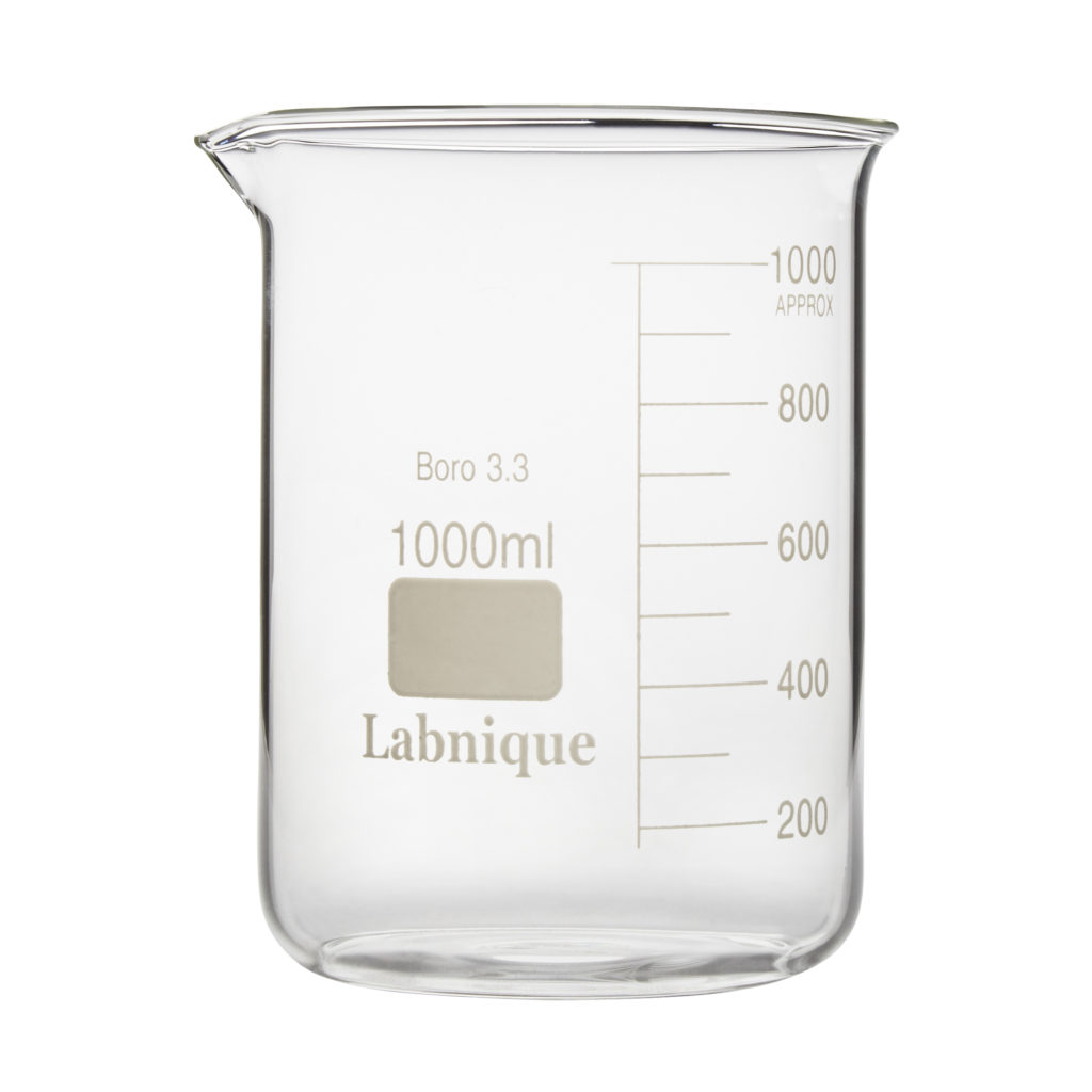 Glass Beaker Low Form 1000ml Case Of 24 For Our Online Store 7083