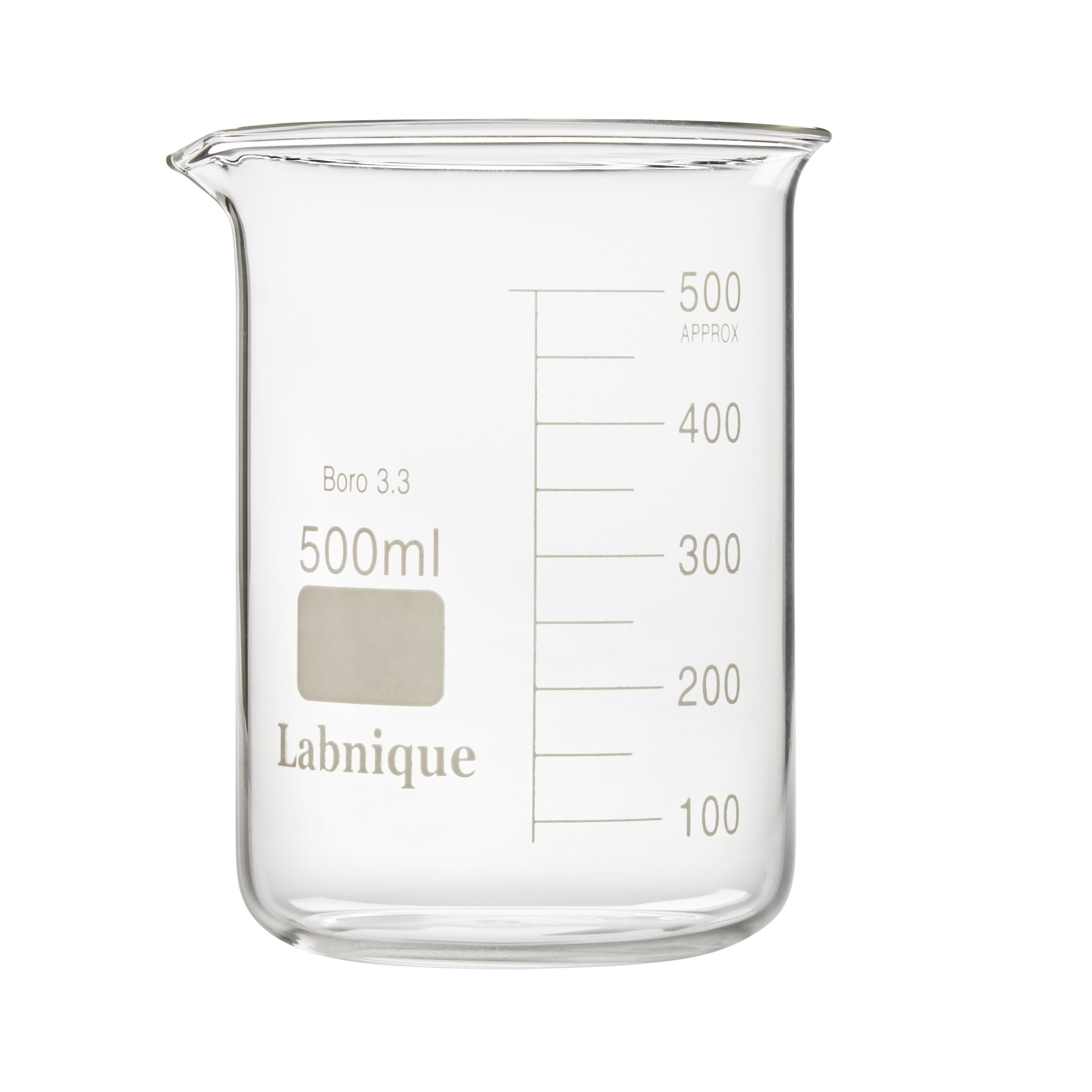 Glass Beaker Low Form 500ml Case Of 72 For Our Online Store